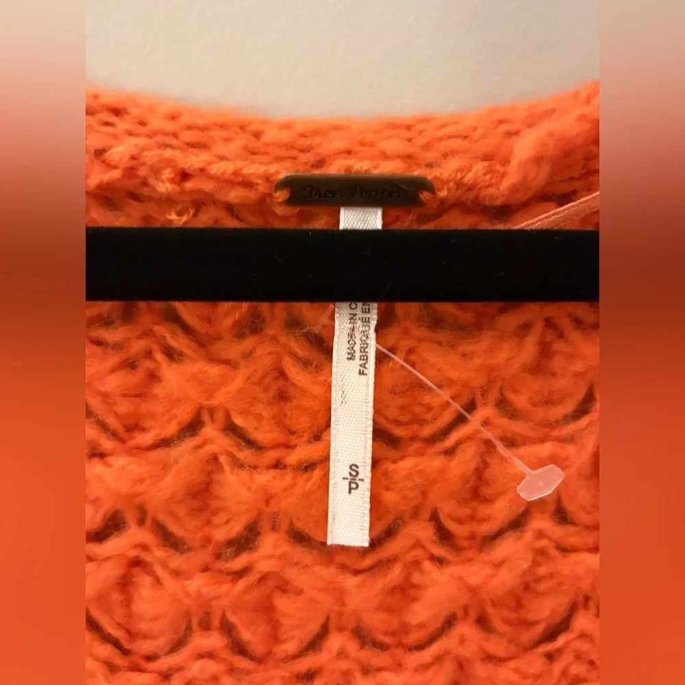 NWT Free People Oversized Knit Sweater - Picture 10 of 11
